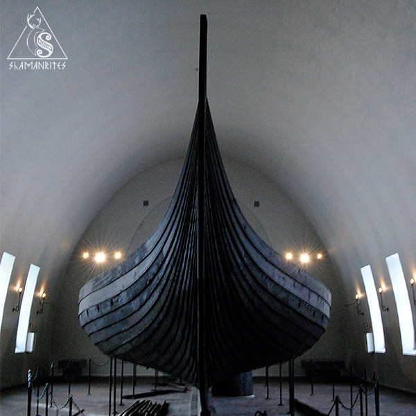barco de Gokstad, museo de barcos vikingos de Oslo